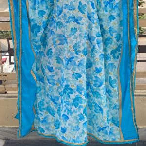 Kaftan from Dupatta (Fabric sent by client) - Image 3