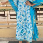 Kaftan from Dupatta (Fabric sent by client)