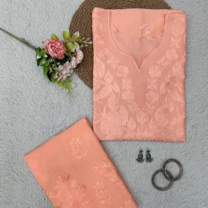 Chikankari Kurta Set - Image 5