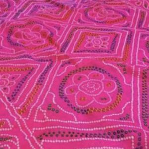 Basic Bandhej Kurta - Image 7