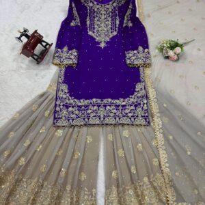 Designer Sharara Set - Image 69