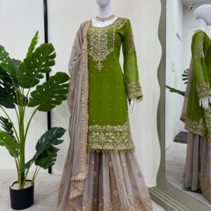 Designer Sharara Set - Image 58