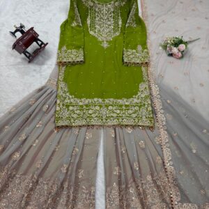 Designer Sharara Set - Image 60