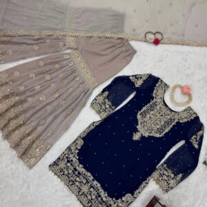 Designer Sharara Set - Image 3