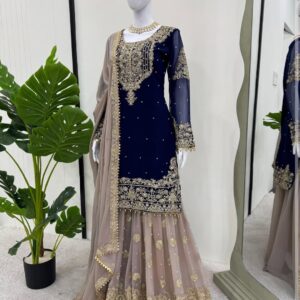 Designer Sharara Set