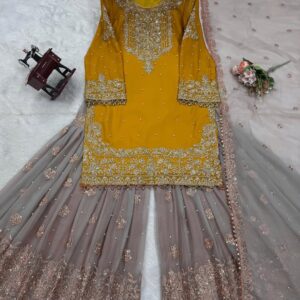 Designer Sharara Set - Image 8
