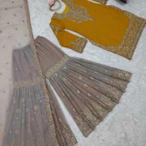 Designer Sharara Set - Image 7