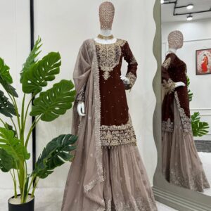 Designer Sharara Set - Image 18