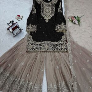Designer Sharara Set - Image 35