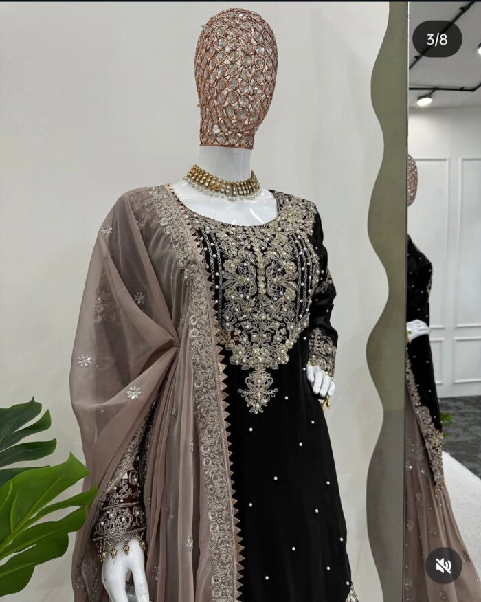 Designer Sharara Set - Image 32