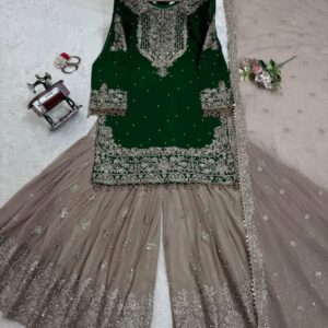 Designer Sharara Set - Image 40