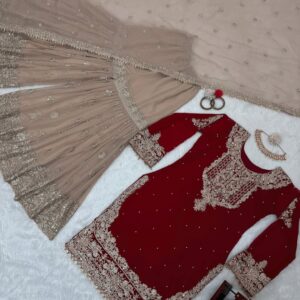 Designer Sharara Set - Image 47