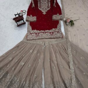 Designer Sharara Set - Image 53