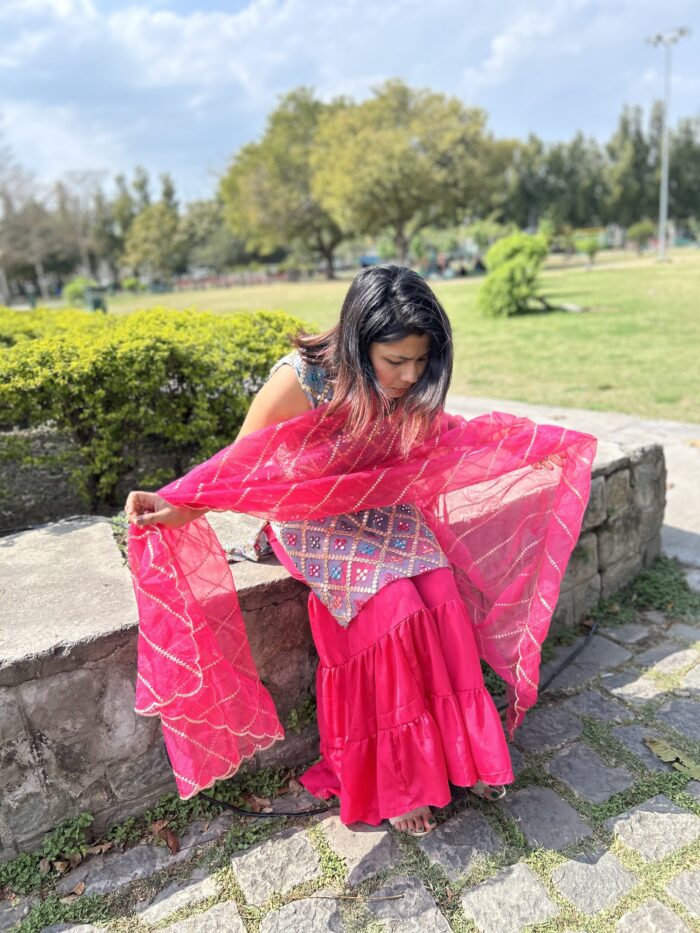 Designer Sharara Set - Image 10