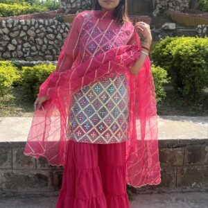 Designer Sharara Set - Image 8