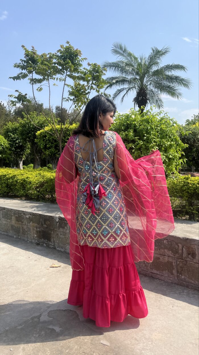 Designer Sharara Set - Image 3