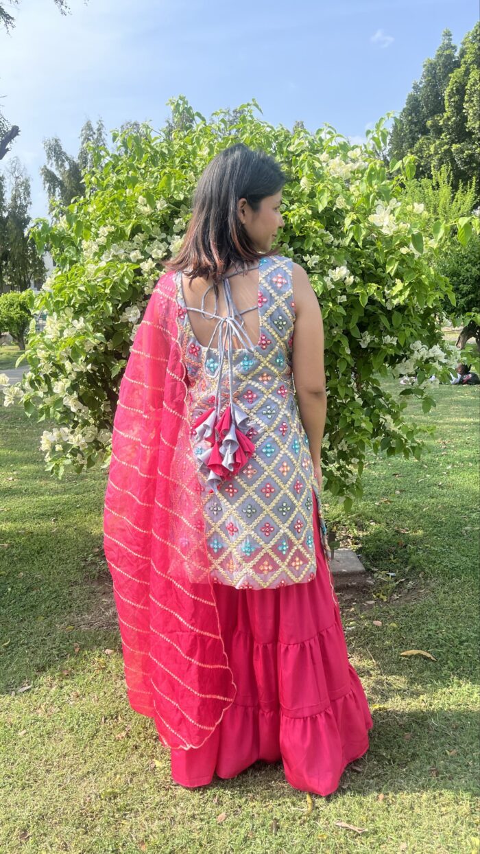 Designer Sharara Set - Image 7