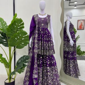 Designer Sharara Set - Image 2