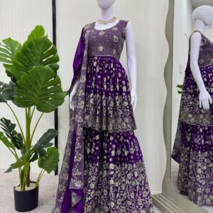 Designer Sharara Set