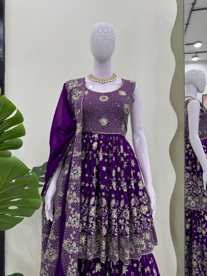 Designer Sharara Set - Image 3