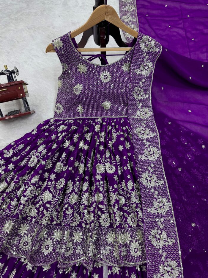 Designer Sharara Set - Image 5