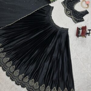 Hot Fix Work Lehenga Set - Image 4