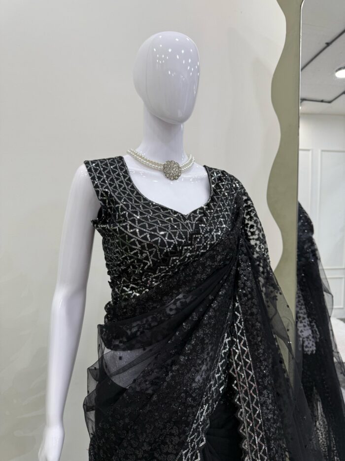 Cocktail Saree - Image 2