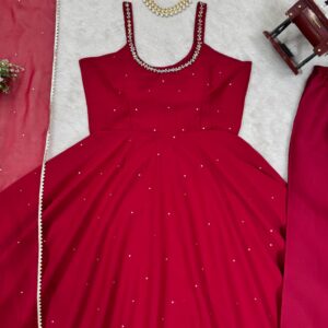 Pretty Anarkali Set - Image 5