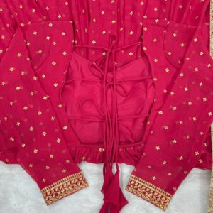 Magenta Anarkali Set - Image 6