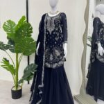 Sharara Set with Cutwork Kurta