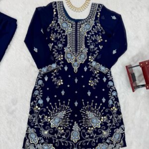 Sharara Set with Cutwork Kurta - Image 3
