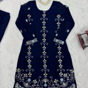 Sharara Set with Cutwork Kurta - Image 5