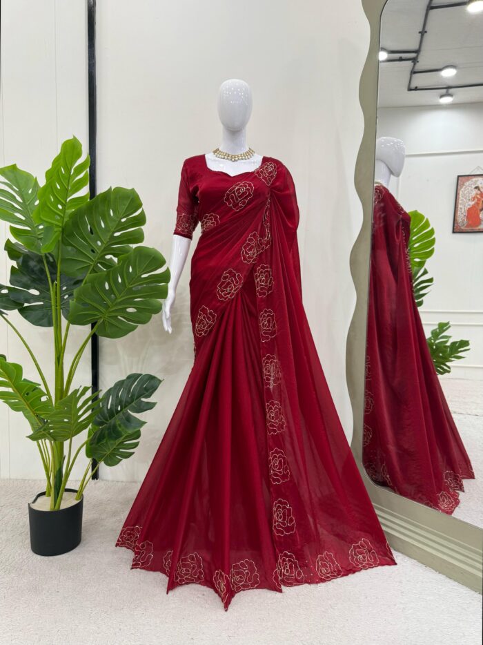 Rose Saree - Image 2
