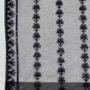 Black Cocktail Saree - Image 6