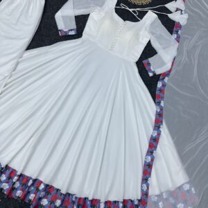 Basic and Beautiful Anarkali Set - Image 18