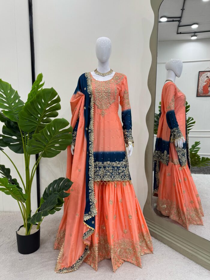 Designer Sharara Set - Image 7