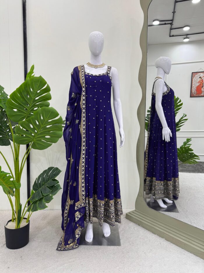 Anarkali with Dupatta - Image 8