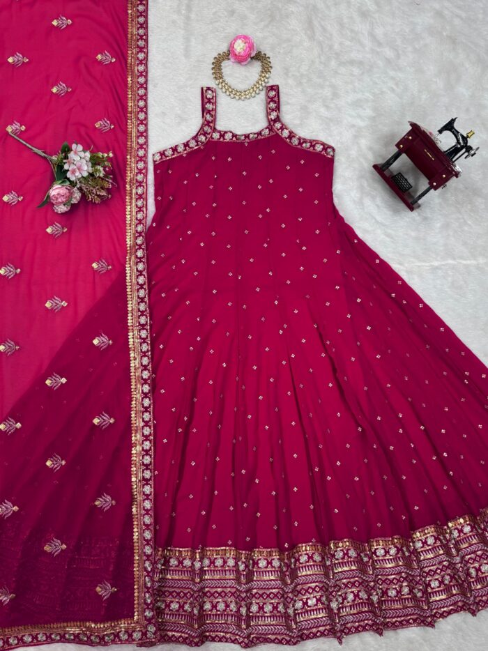 Anarkali with Dupatta - Image 4