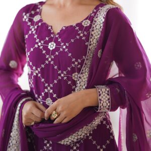 Designer Sharara Set - Image 3