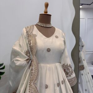 Designer Anarkali Set - Image 5