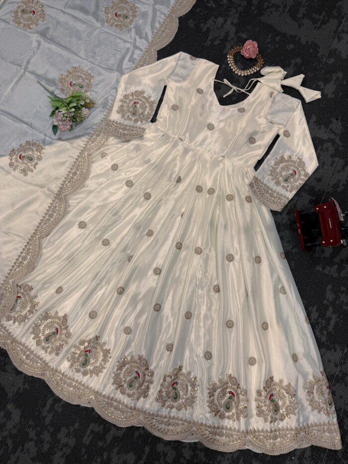 Designer Anarkali Set - Image 10