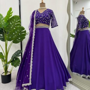 Pretty in Purple Lehenga Set