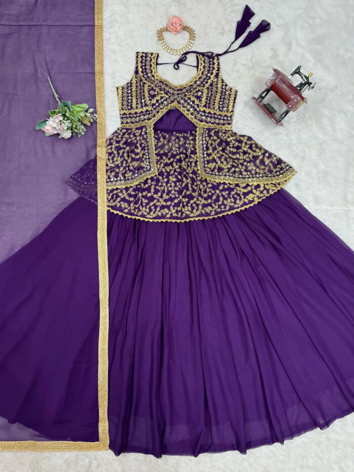 Designer Lehenga Set - Image 4