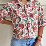 Floral Crop Shirt