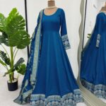 Panelled Anarkali Set