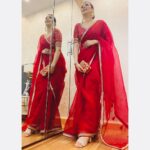 Designer but Decent Bridal Saree