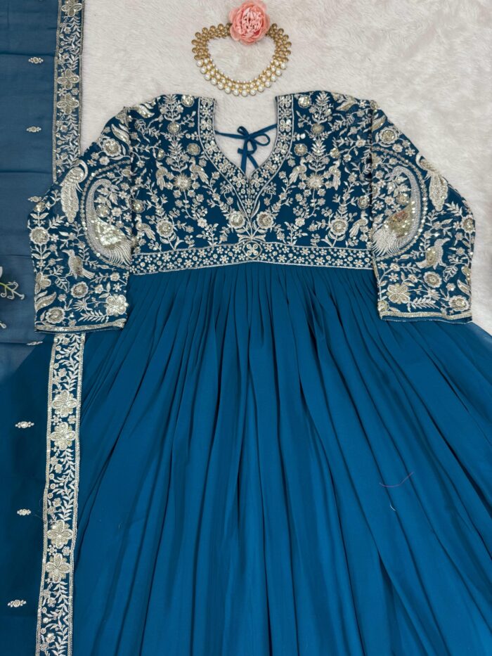 Designer Anarkali Set - Image 7