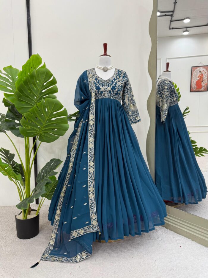 Designer Anarkali Set - Image 2