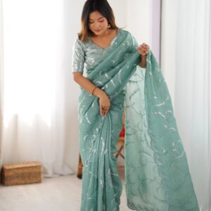 Designer Saree - Image 8