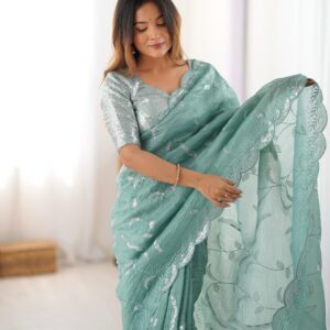 Designer Saree - Image 7